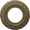 Ekena Millwork Claremont Ceiling Medallion (Fits Canopies up to 5 5/8"), 9"OD x 4 1/2"ID x 1/2"P, Mississippi Mud CM09CLMMF - alternate 1